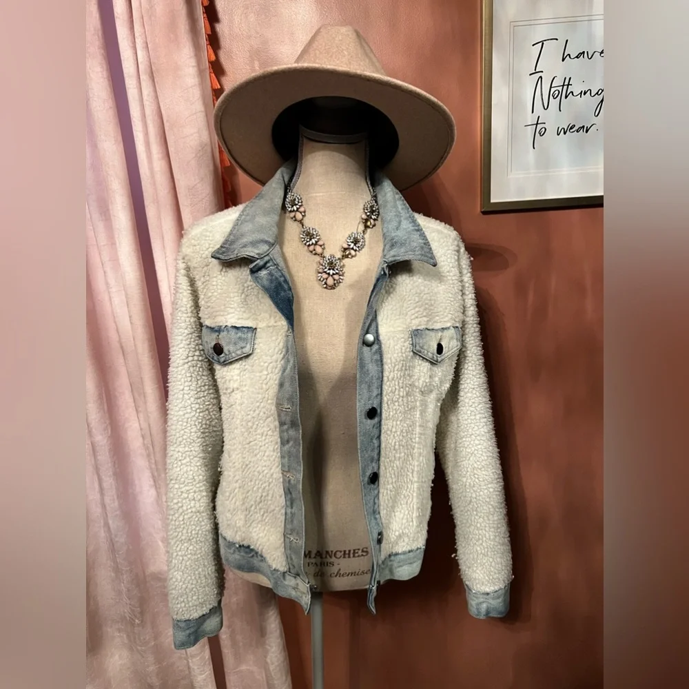 Target Sherpa Jean Jacket - Picture 1 of 1